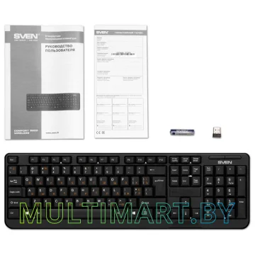 Клавиатура SVEN KB-C2200W (черный) картинка 4